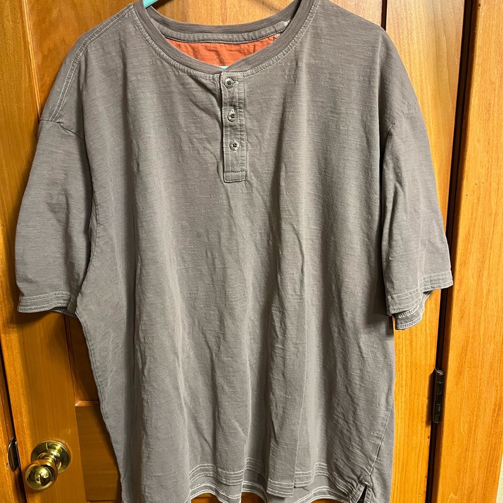 RedHead Brand Men’s Green Henley Shirt